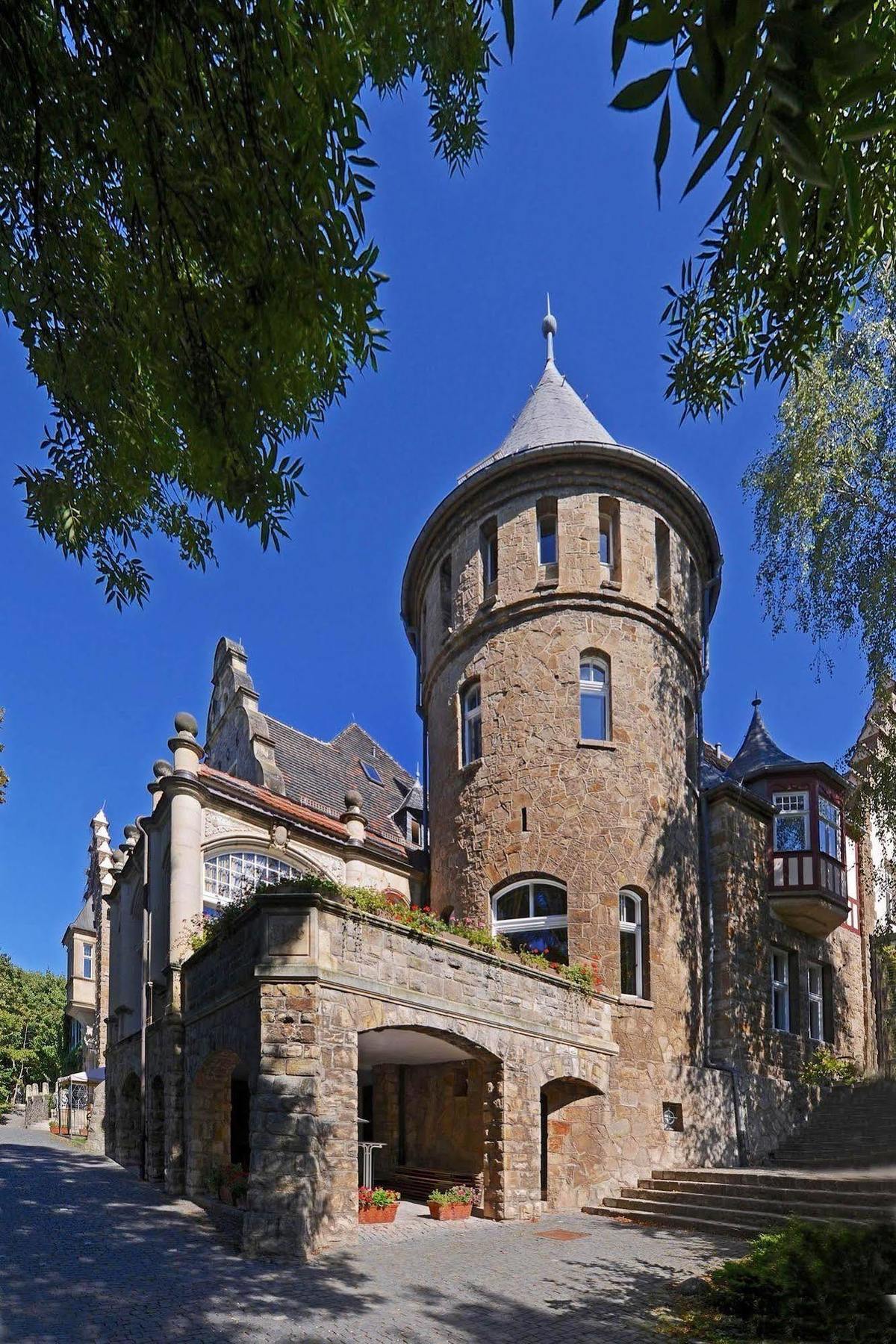 Schlosshotel Villa Westerberge アッシャースレーベン エクステリア 写真